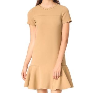 Shoshanna ash grove dress camel size 0